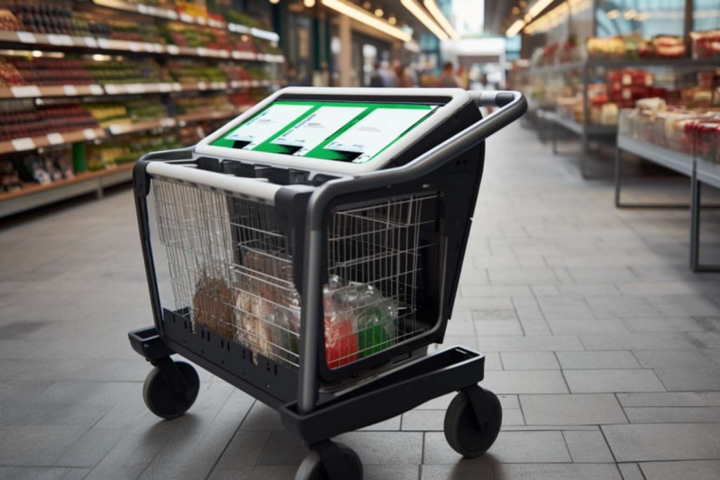 Smart shopping cart