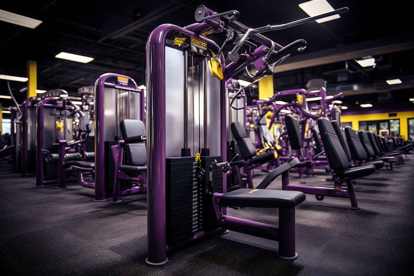 list of machines at planet fitness